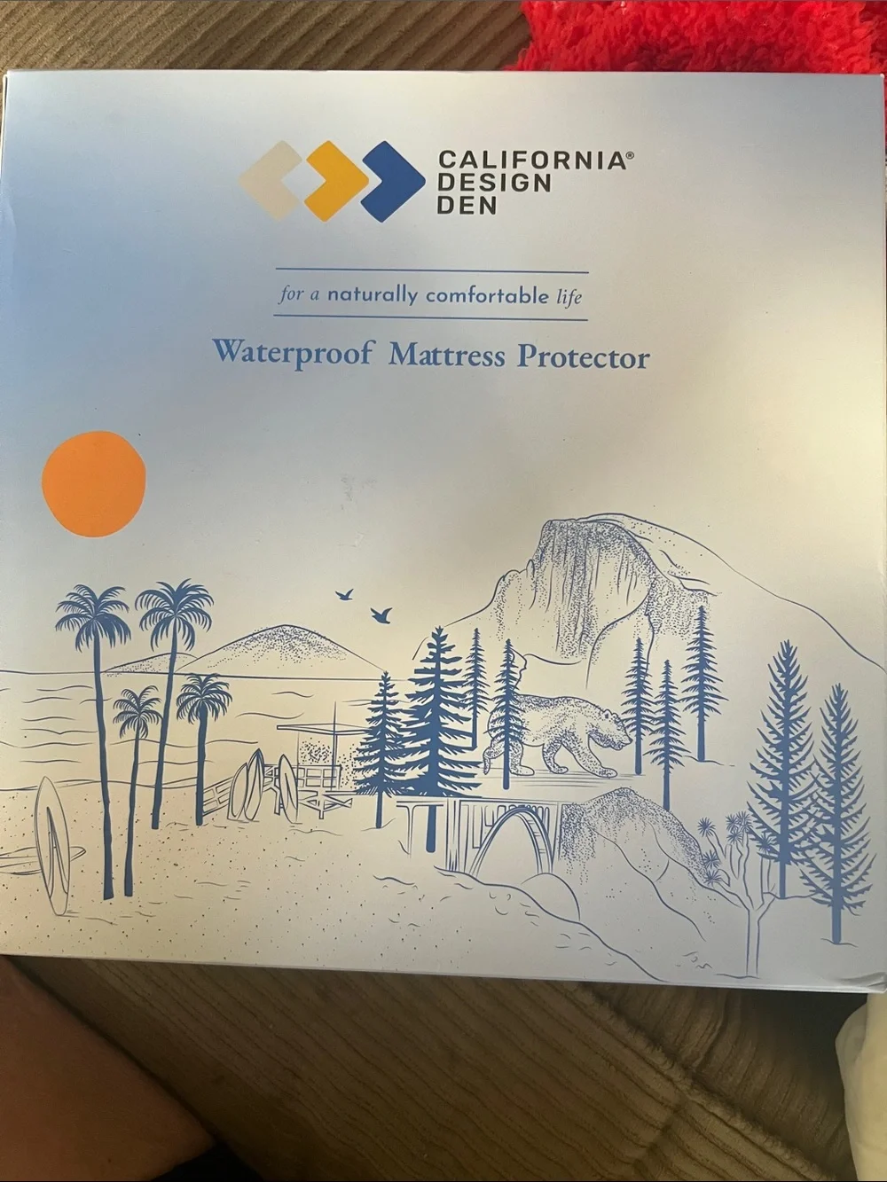 California Design Den Waterproof Mattress Protector